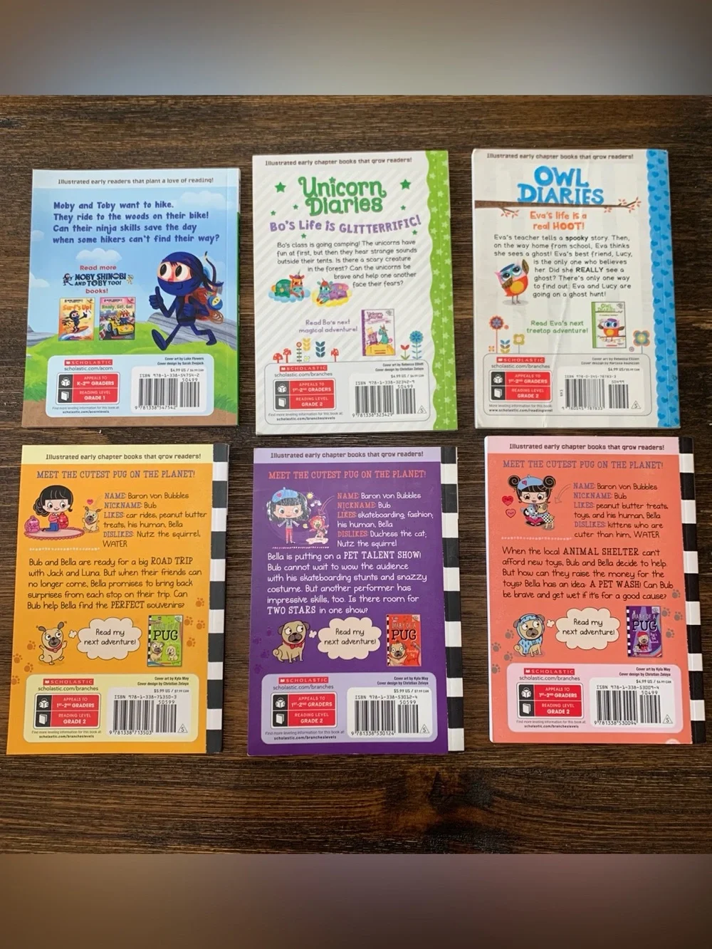 Scholastic Early Reader Lot (6 Books) – Branches & Acorn | Grades K–2